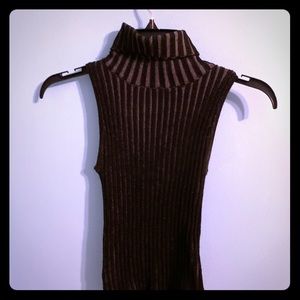 Black and white Turtleneck shirt